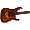 Jackson Pro Plus Series Soloist SLA3Q Ebony Fingerboard Amber Tiger Eye